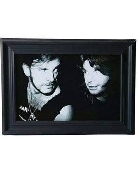 Lemmy Kilmister Ozzy Osbourne music  70s 80s rocknroll Black Sabbath Motorhead